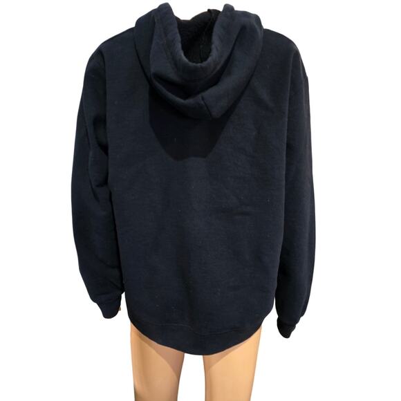 Kansas City Chiefs Black Zip Up Hoodie Large - Picture 4 of 5